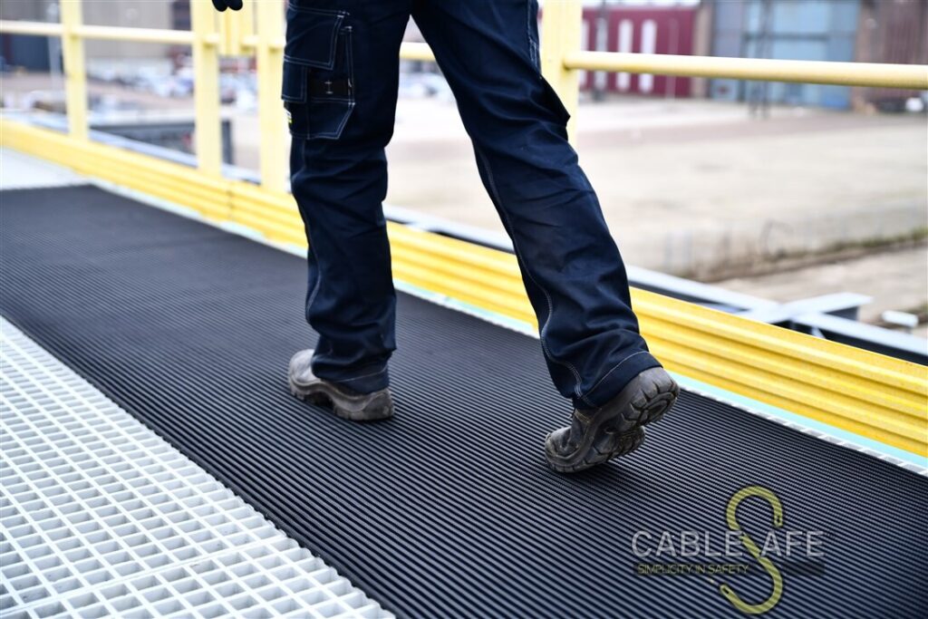 Dropped Objects Prevention Walkway Mat